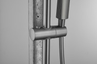 Душевая стойка BELZ B672 B24672-3 оружейная сталь