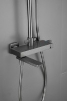 Душевая стойка BELZ B672 B24672-3 оружейная сталь