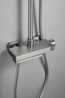 Душевая стойка BELZ B672 B24672-3 оружейная сталь