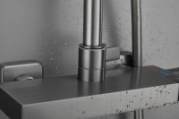 Душевая стойка BELZ B672 B24672-3 оружейная сталь