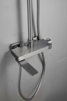 Душевая стойка BELZ B672 B24672-3 оружейная сталь