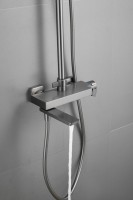 Душевая стойка BELZ B672 B24672-3 оружейная сталь