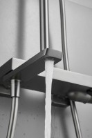 Душевая стойка BELZ B672 B24672-3 оружейная сталь