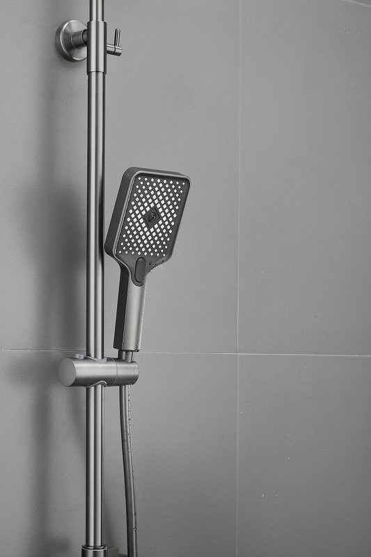 Душевая стойка BELZ B672 B24672-3 оружейная сталь