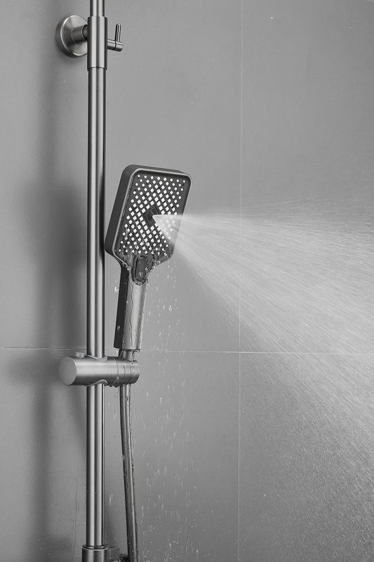 Душевая стойка BELZ B672 B24672-3 оружейная сталь