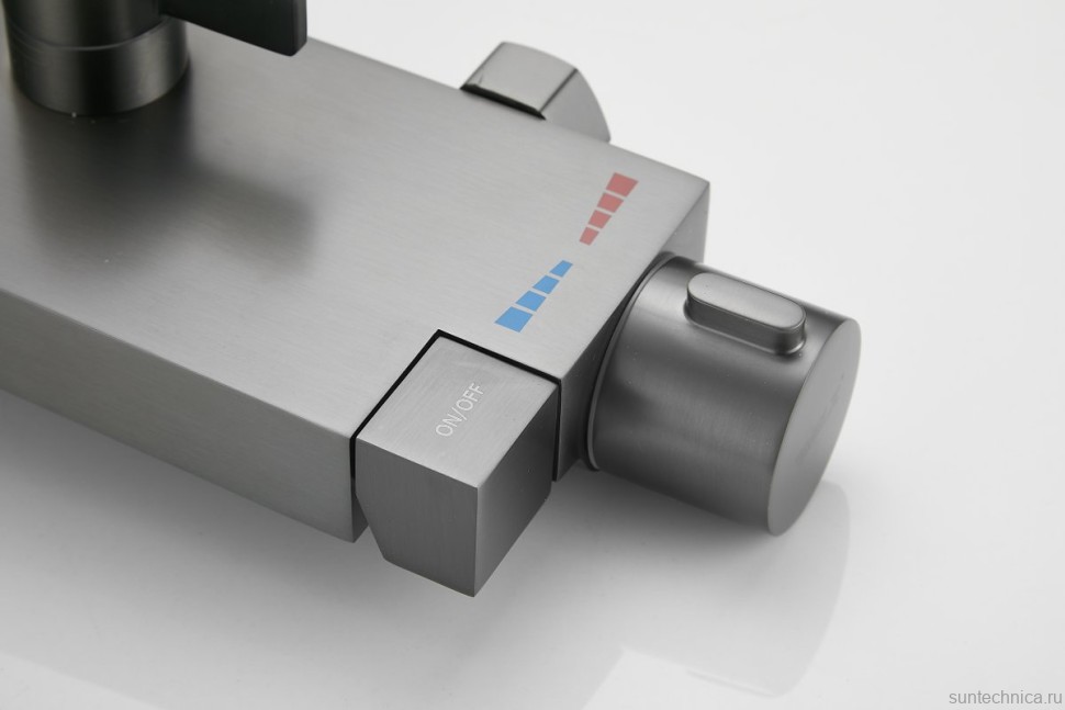 Душевая стойка BELZ B672 B24672-3 оружейная сталь