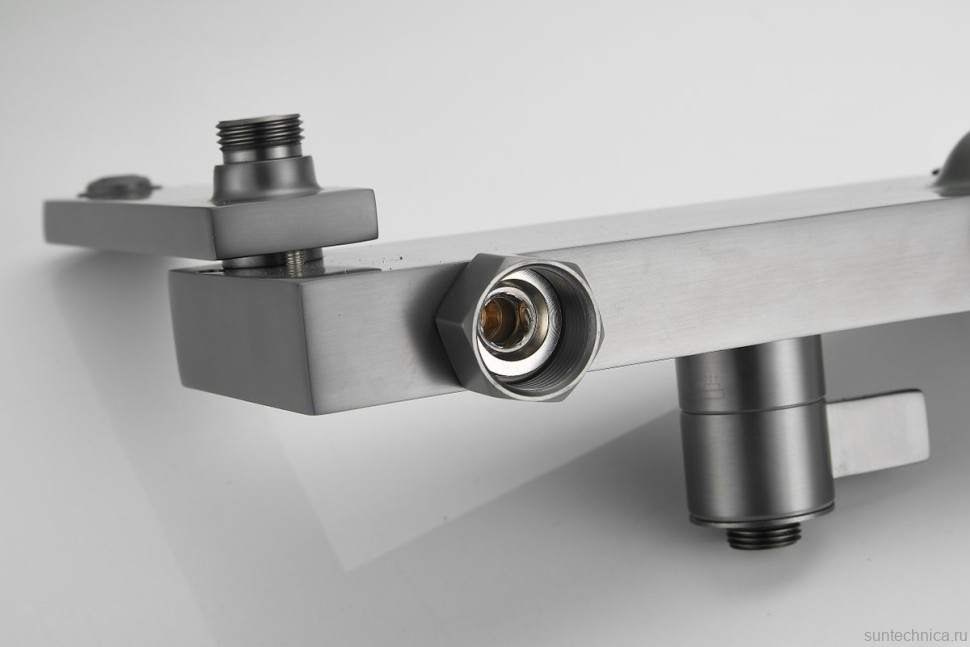 Душевая стойка BELZ B672 B24672-3 оружейная сталь