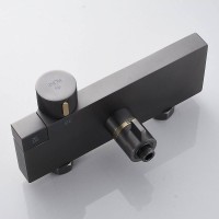 Душевая стойка Rose R1896T-6 с термостатом, пепельный