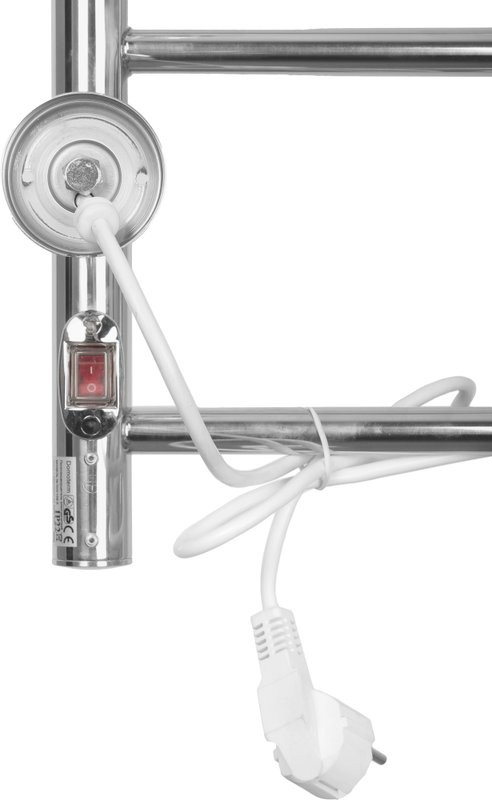 Полотенцесушитель электрический Domoterm Аврора DMT 109-Т5 с полкой R