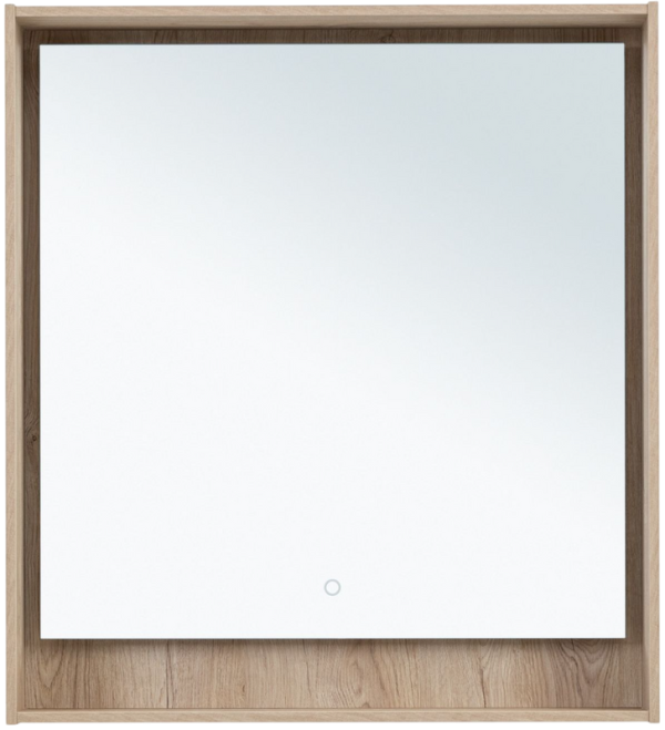 Зеркало Aquanet Милан 80 дуб светлый