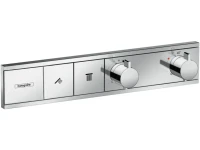 Термостатический смеситель встраиваемый Hansgrohe RainSelect 15380000 С ВНУТРЕННЕЙ ЧАСТЬЮ, хром Термостатический смеситель встраиваемый Hansgrohe RainSelect 15380000 С ВНУТРЕННЕЙ ЧАСТЬЮ, хром