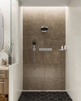 Термостатический смеситель встраиваемый Hansgrohe RainSelect 15380000 С ВНУТРЕННЕЙ ЧАСТЬЮ, хром