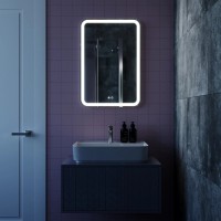 Зеркало Mixline Мальта -VOICE 55 с подсветкой, с подогревом, голосовое управление