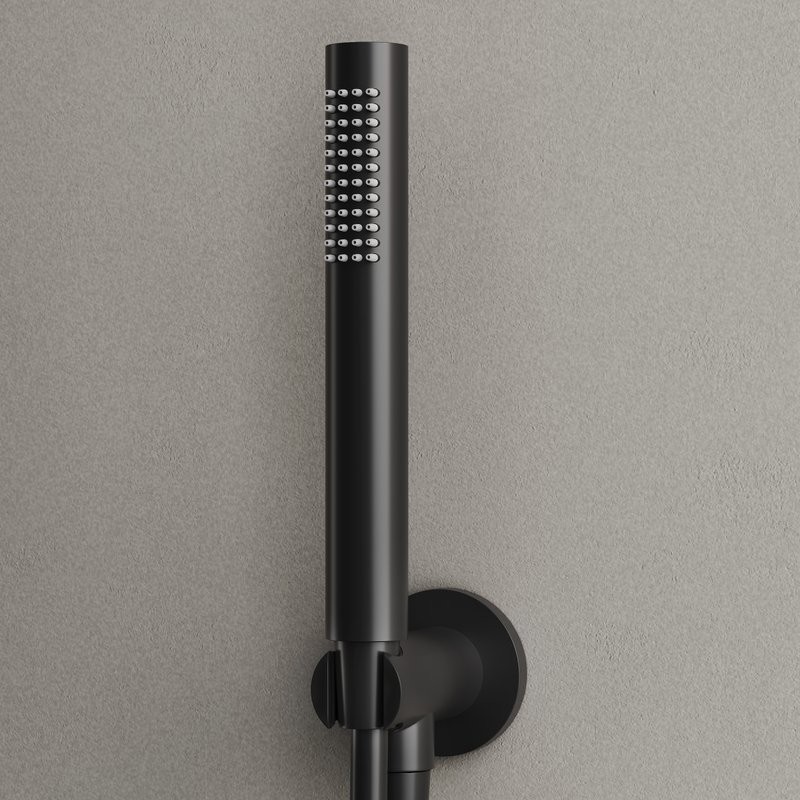 Душевой комплект Sancos Etna SC9010MB С ВНУТРЕННЕЙ ЧАСТЬЮ, черный матовый