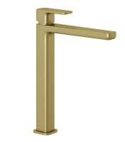 Смеситель для раковины Kludi Renon 42298N075 брашированное золото Смеситель для раковины Kludi Renon 42298N075 брашированное золото