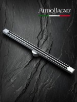 Душевой трап (лоток) AltroBagno Stella 071222 Ni (60) 60 см, решетка никель, с сифоном