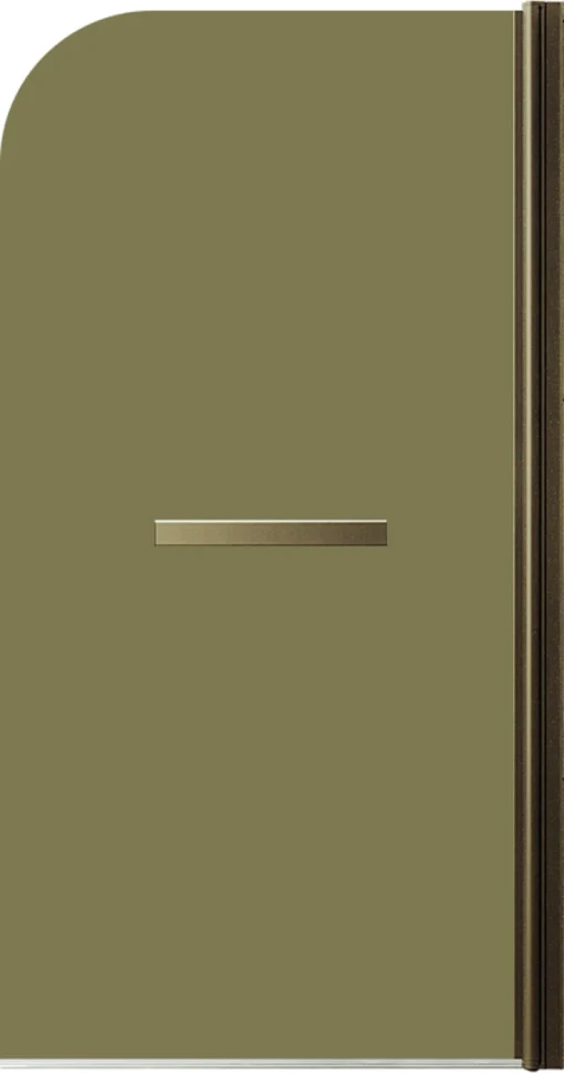 Шторка на ванну Maybahglass MGV-777-2 60x140, профиль бронза, стекло бронза