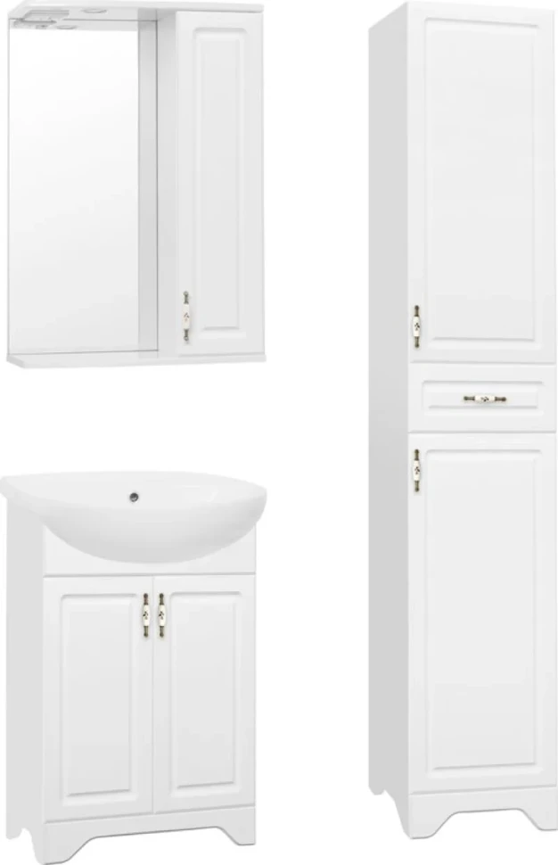 Зеркало Style Line Олеандр-2 С 55 белое