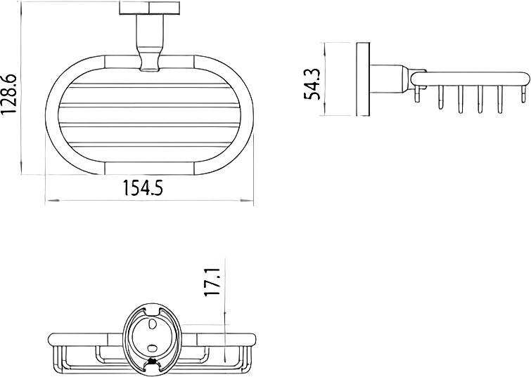 Мыльница Lemark Atlantiss Atlantiss LM3232C