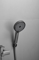 Смеситель с длинным изливом для ванны BELZ B813 B22813-3 оружейная сталь