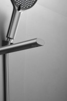 Смеситель с длинным изливом для ванны BELZ B813 B22813-3 оружейная сталь