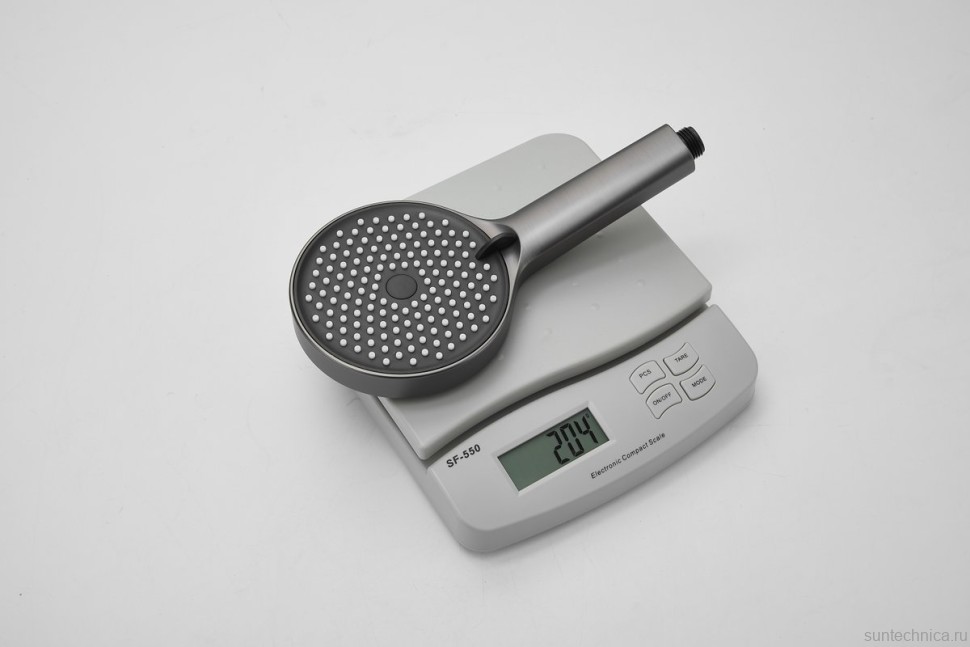 Смеситель с длинным изливом для ванны BELZ B813 B22813-3 оружейная сталь