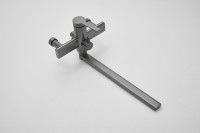 Смеситель с длинным изливом для ванны BELZ B813 B22813-3 оружейная сталь