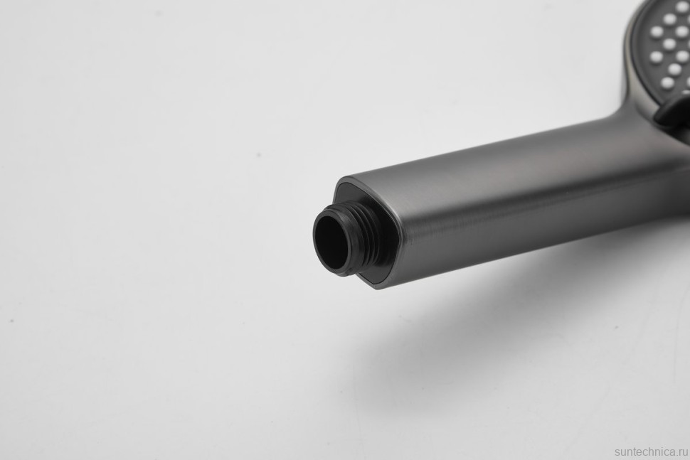 Смеситель с длинным изливом для ванны BELZ B813 B22813-3 оружейная сталь