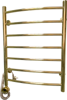Полотенцесушитель электрический Domoterm Калипсо П7 50x70, золото, L
