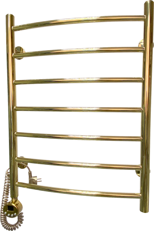 Полотенцесушитель электрический Domoterm Калипсо П7 50x70, золото, L