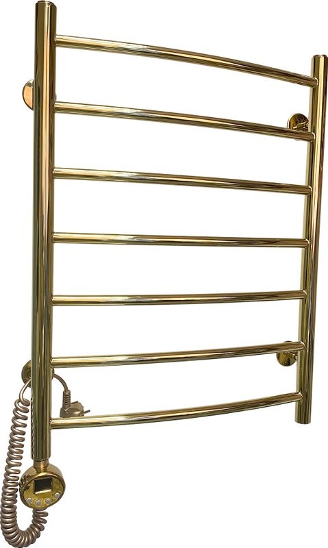 Полотенцесушитель электрический Domoterm Калипсо П7 50x70, золото, L