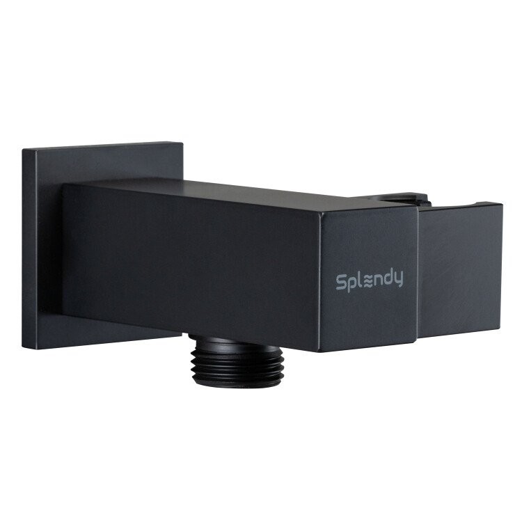 Шланговое подключение Splendy AA215YSLBM матовое черное