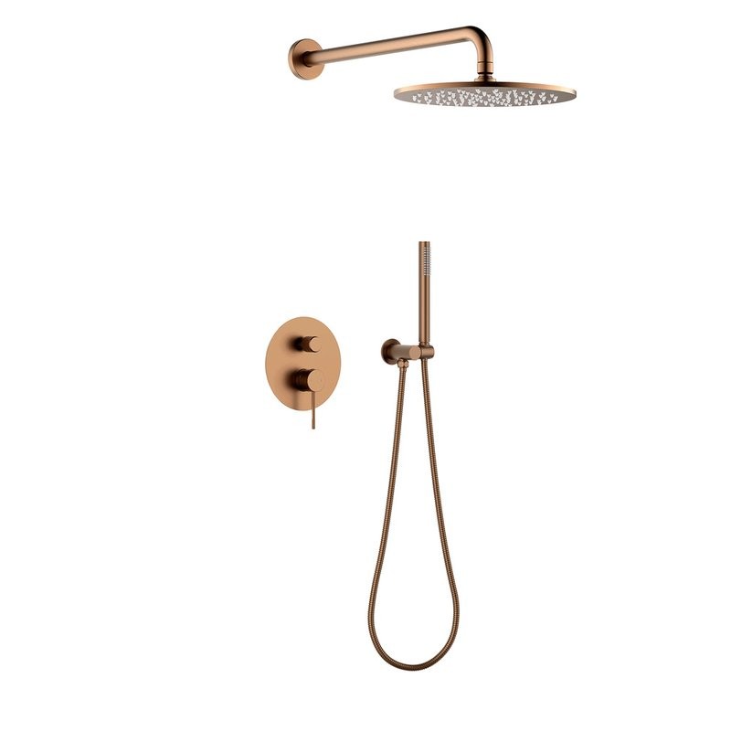 Душевой комплект Timo Saona SX-2369/19SM С ВНУТРЕННЕЙ ЧАСТЬЮ, розовое золото