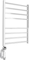 Полотенцесушитель электрический Domoterm Квадро П8 50x80 EL, хром, L