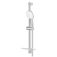 Душевой гарнитур GROHE Tempesta Cube 110 со штангой 60 см и полочкой (27929003)