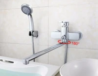 Смеситель с длинным изливом для ванны Frap H73 F2273 хром Смеситель с длинным изливом для ванны Frap H73 F2273 хром