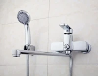 Смеситель с длинным изливом для ванны Frap H73 F2273 хром Смеситель с длинным изливом для ванны Frap H73 F2273 хром