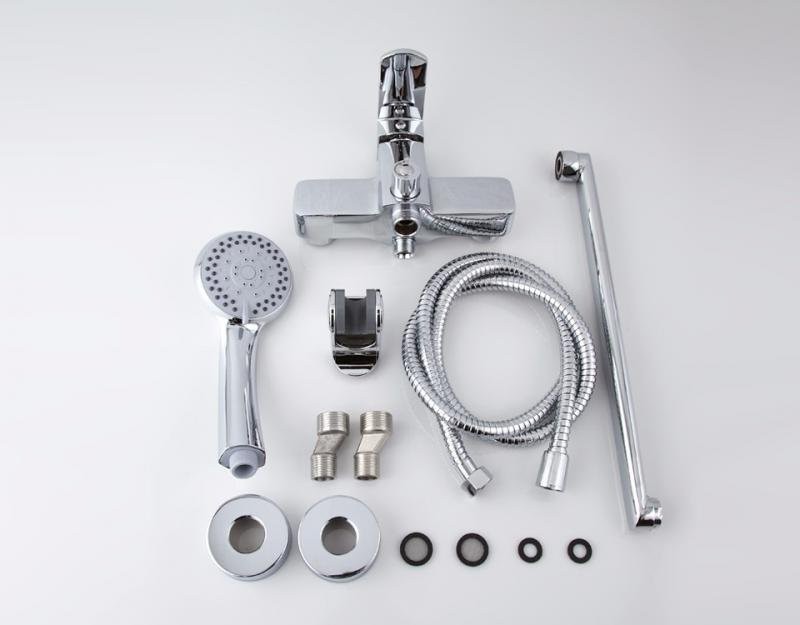 Смеситель с длинным изливом для ванны Frap H73 F2273 хром