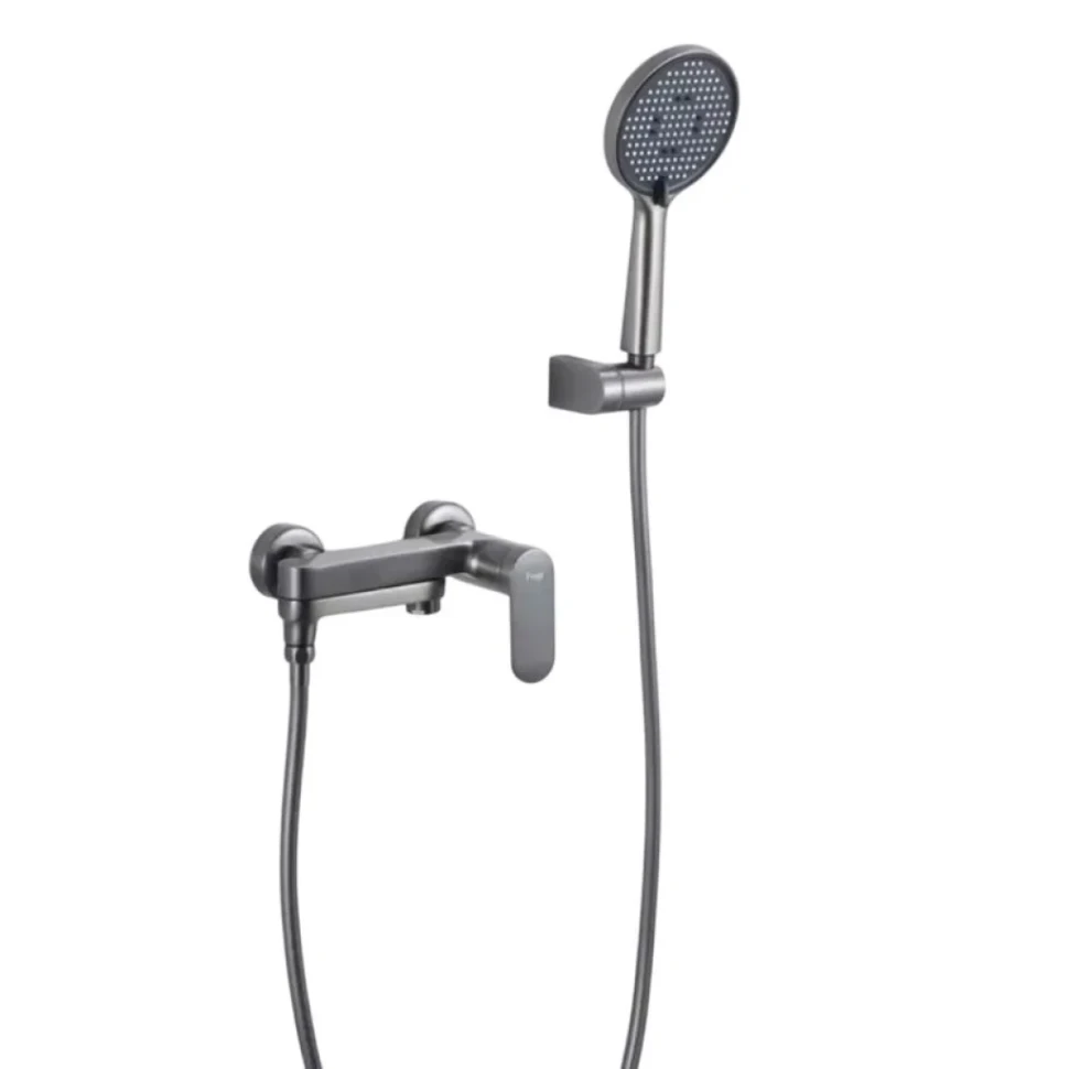 Смеситель для ванны с душем Frap H85 F3285-9 оружейная сталь