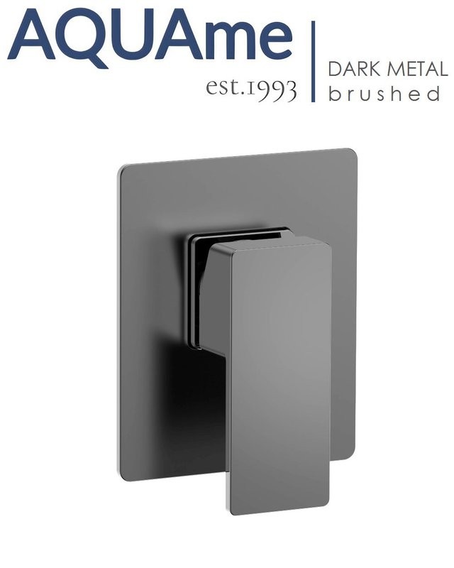 Смеситель встраиваемый AQUAme Savona темный металл AQM8807GM