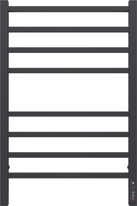 Полотенцесушитель электрический Terminus Ватикан П8 500x800, матовый чёрный