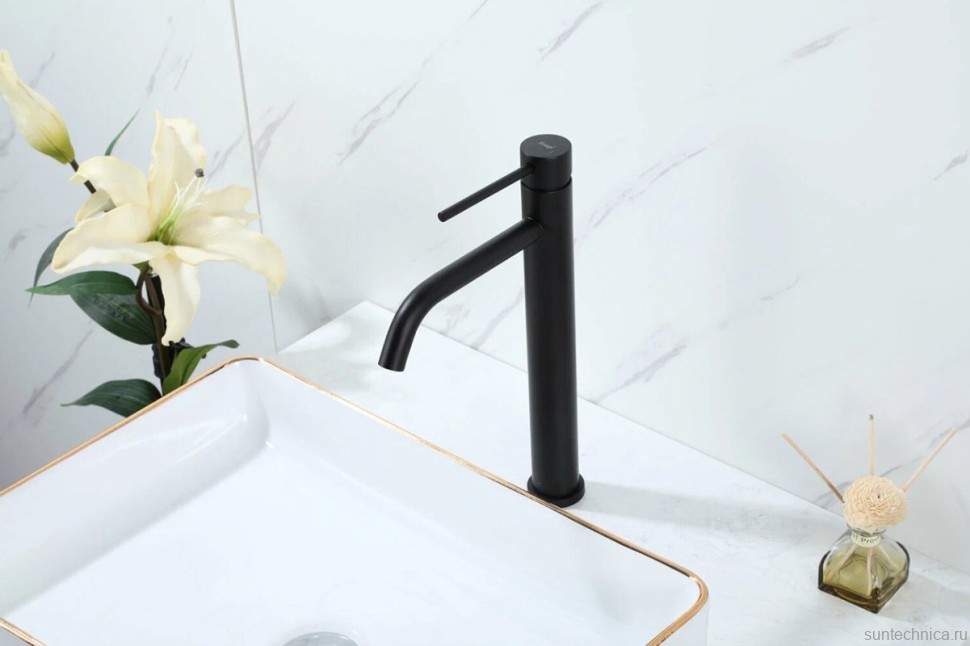 Смеситель для раковины Frap H807-6 F10807-26 черный