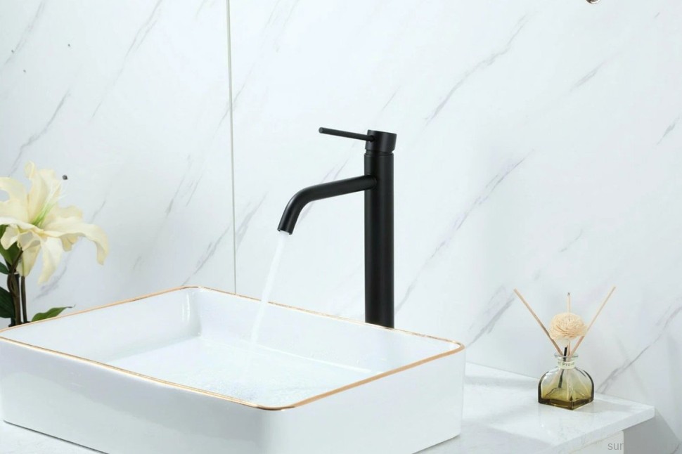 Смеситель для раковины Frap H807-6 F10807-26 черный