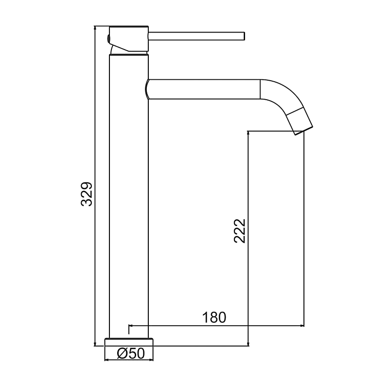 Смеситель для раковины Frap H807-6 F10807-26 черный