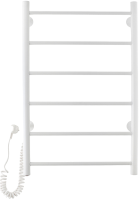Полотенцесушитель электрический Domoterm Классик DMT 109-6 50х80, белый, L