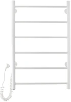 Полотенцесушитель электрический Domoterm Классик DMT 109-6 50х80, белый, L