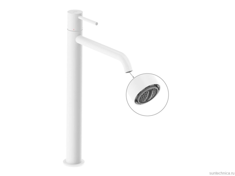 Смеситель для раковины Ravak Espirit ES 015.11 WV BeCool, белый вельвет