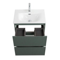 Мебель для ванной комнаты BelBagno Uno-mini 50 подвесная, 2 ящика, матовая еловая