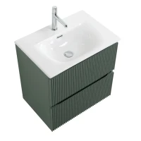 Мебель для ванной комнаты BelBagno Uno-mini 50 подвесная, 2 ящика, матовая еловая