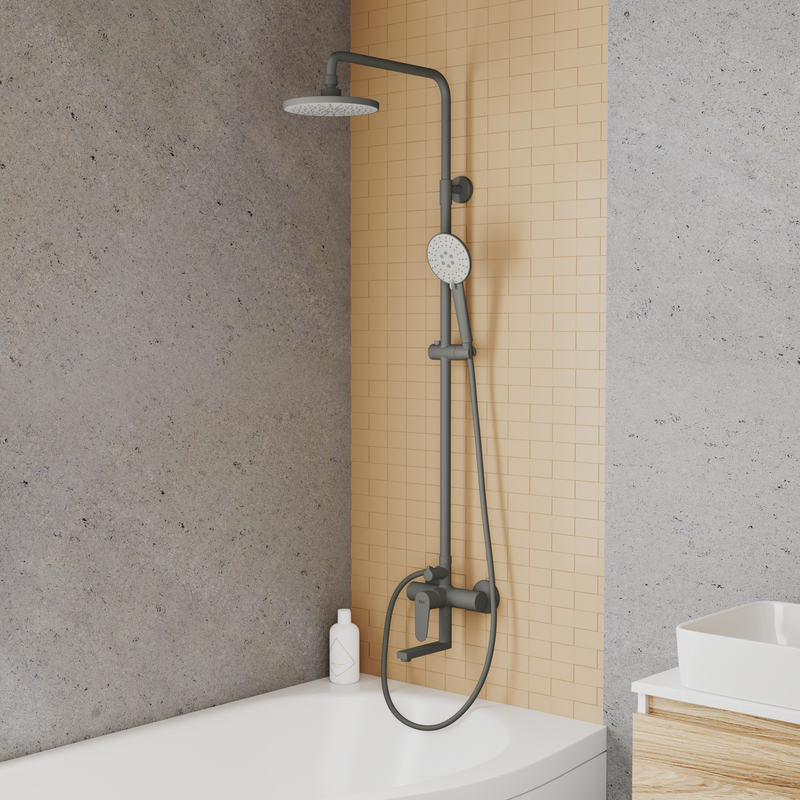 Душевая стойка D&K Bayern.München DA1563706B18 графит